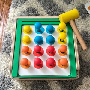 Lovevery Match & Tap Hammer Box - Investigator Playkit